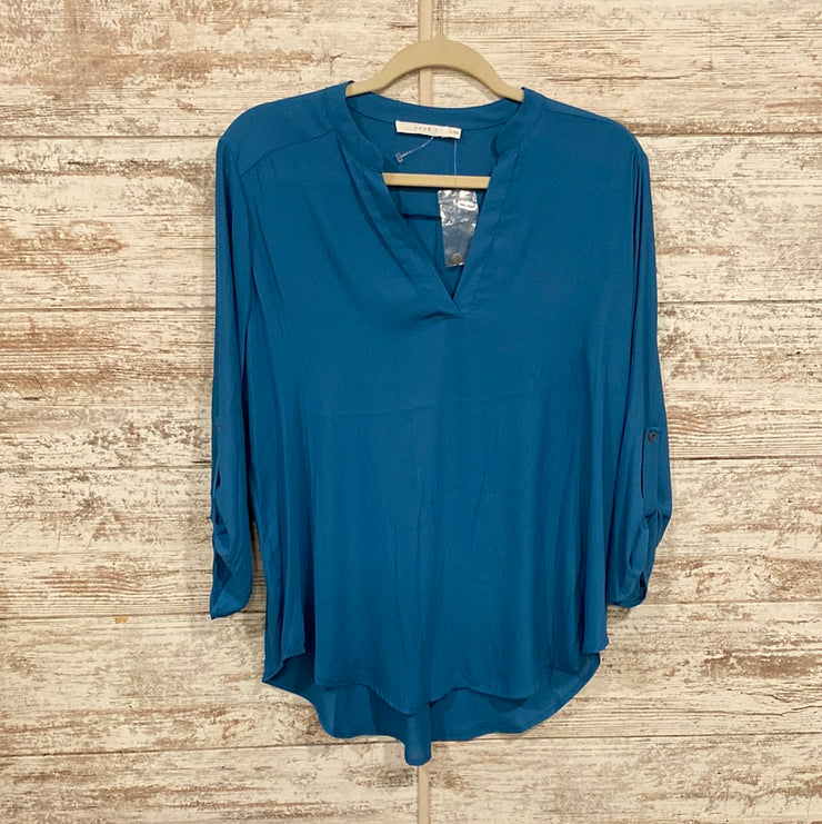 BLUE LONG SLEEVE TOP (NEW)