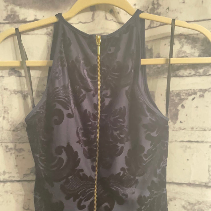 NAVY/FLORAL SHORT DRESS (NEW)