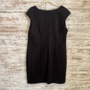 BLACK/WHITE SHORT DRESS