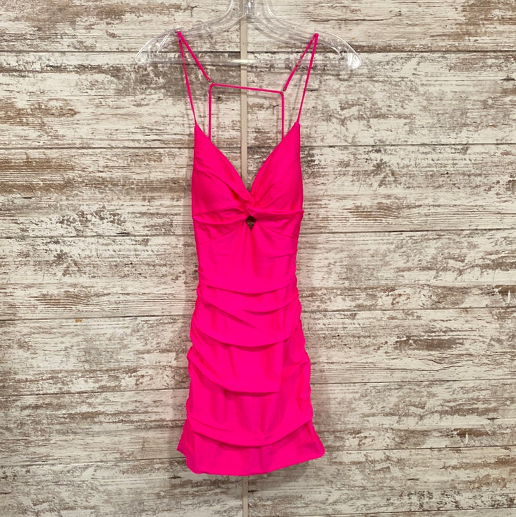 PINK SHORT DRESS $349