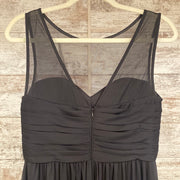 BLACK LONG EVENING GOWN