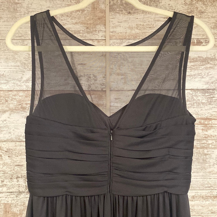 BLACK LONG EVENING GOWN