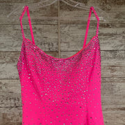 PINK LONG EVENING GOWN