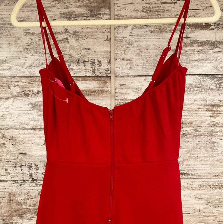 RED LONG EVENING GOWN (NEW)