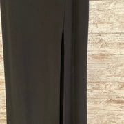 BLACK LONG EVENING GOWN