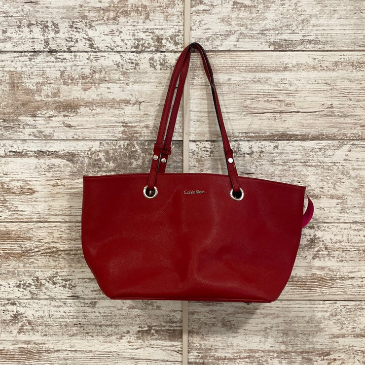 RED LEATHER PURSE