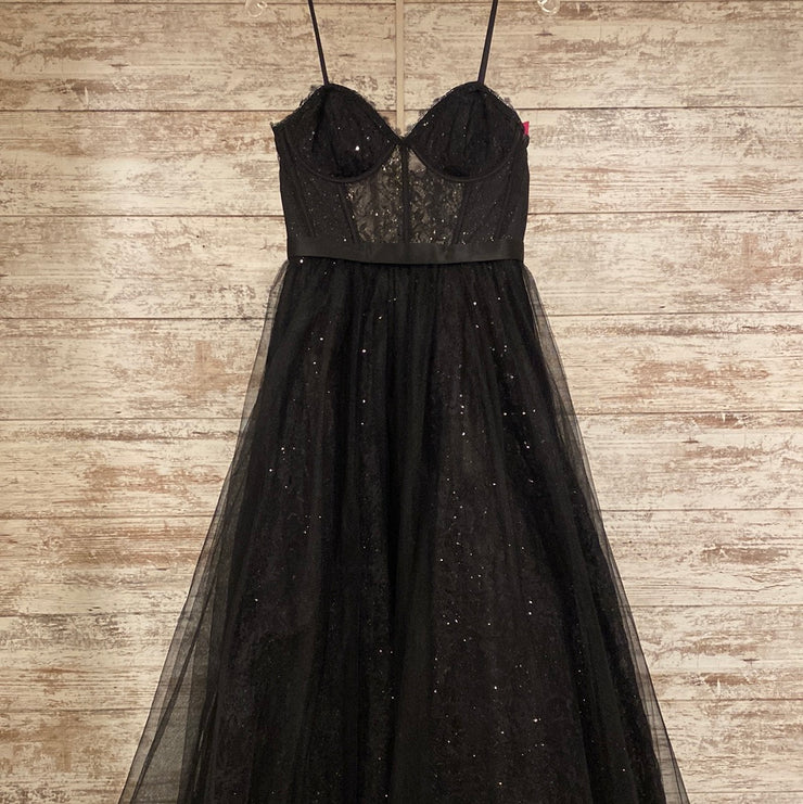 BLACK PRINCESS GOWN