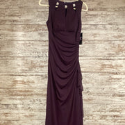 PURPLE LONG EVENING GOWN (NEW)