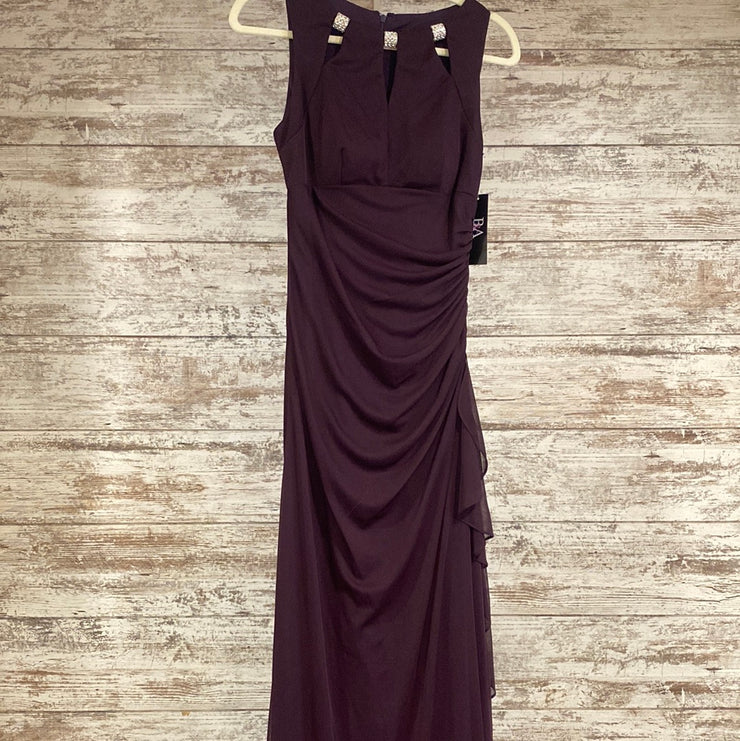 PURPLE LONG EVENING GOWN (NEW)
