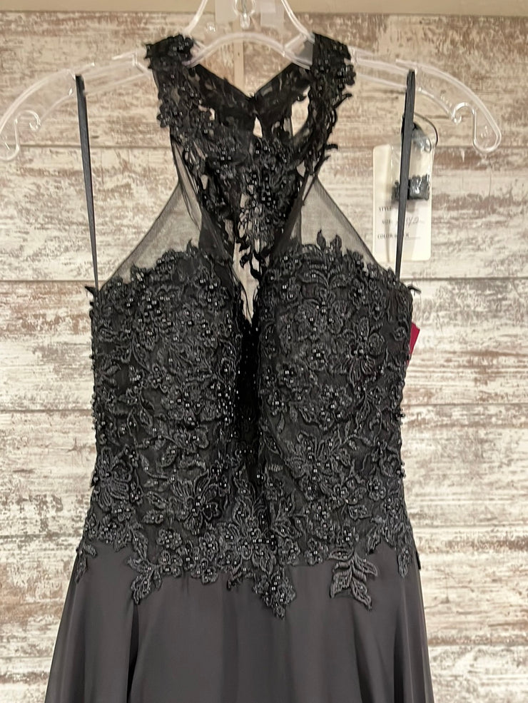 BLACK LONG EVENING GOWN (NEW)