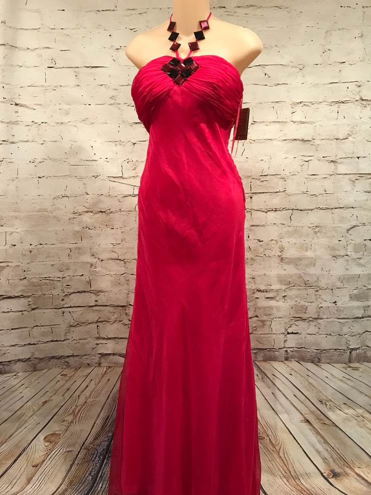 NEW - PINK LONG EVENING GOWN