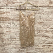 GOLD SPARKLY SHORT DRESS