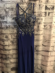 ROYAL BLUE LONG EVENING (NEW)