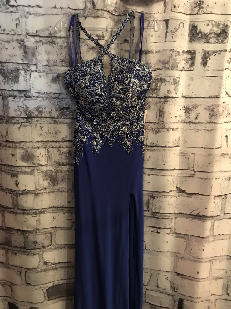 ROYAL BLUE LONG EVENING (NEW)