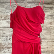 PINK LONG EVENING GOWN