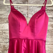 PINK A LINE GOWN