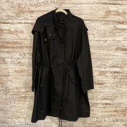 BLACK RAIN COAT