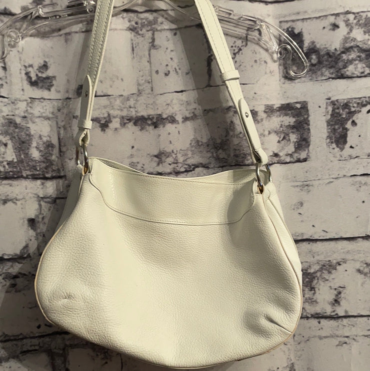 WHITE LEATHER PURSE