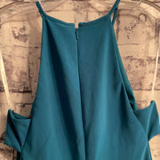 TEAL LONG EVENING GOWN (NEW)