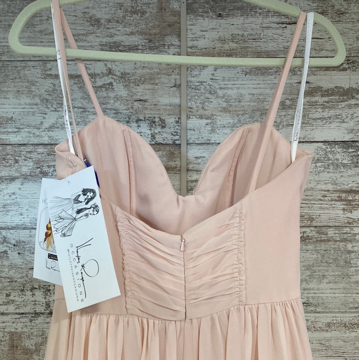 BLUSH LONG EVENING GOWN (NEW)