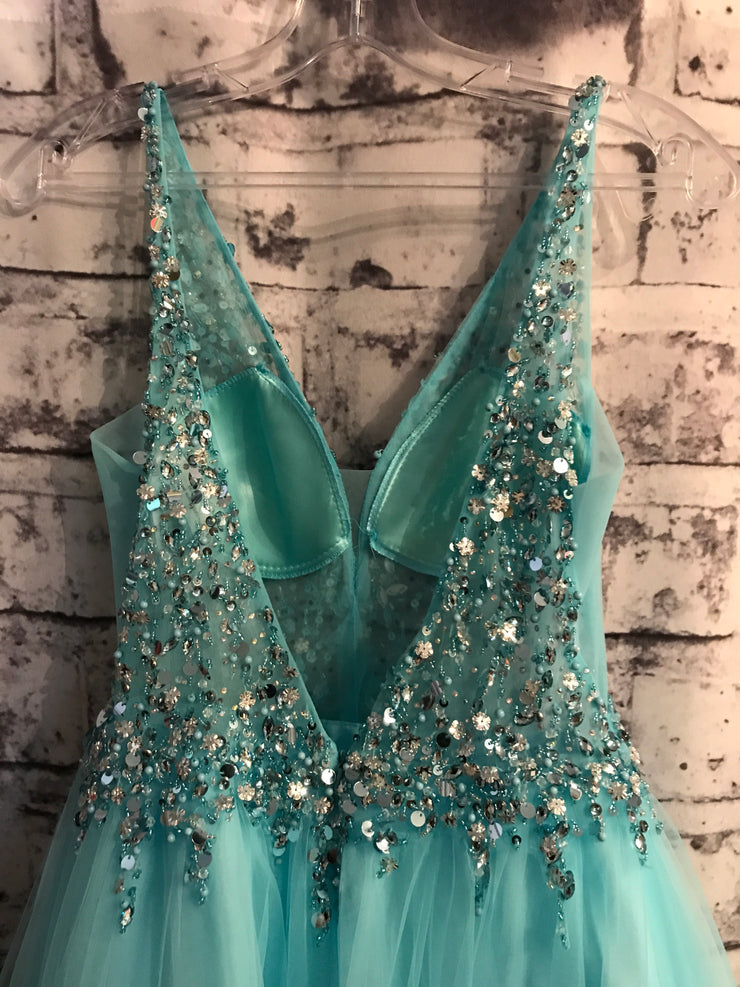 BLUE PRINCESS GOWN (NEW)