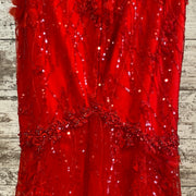 RED MERMAID GOWN