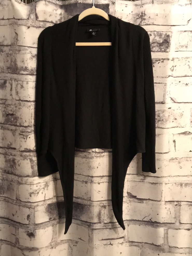 BLACK OPEN CARDIGAN