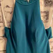 TEAL LONG EVENING GOWN (NEW)