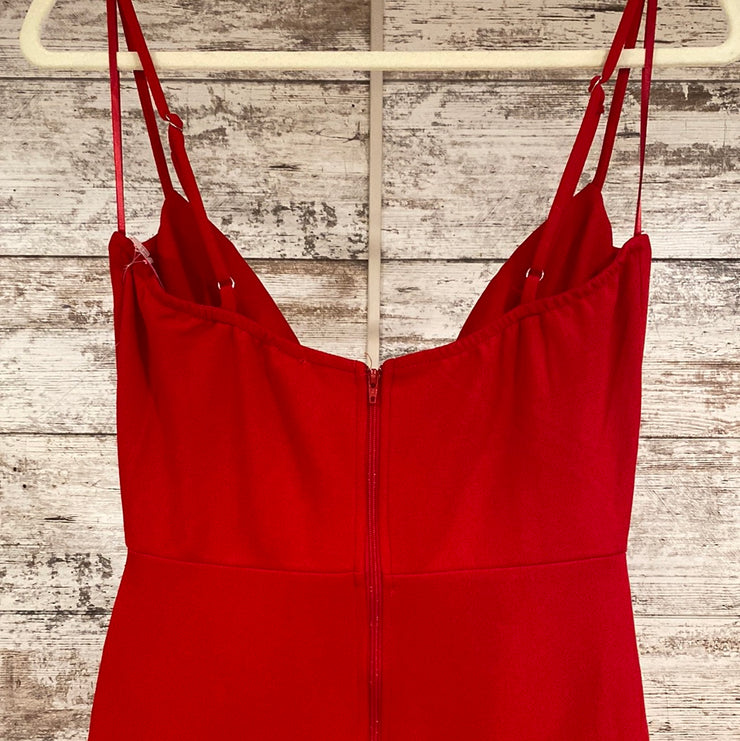 RED LONG EVENING GOWN (NEW)