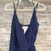 NAVY LONG EVENING GOWN