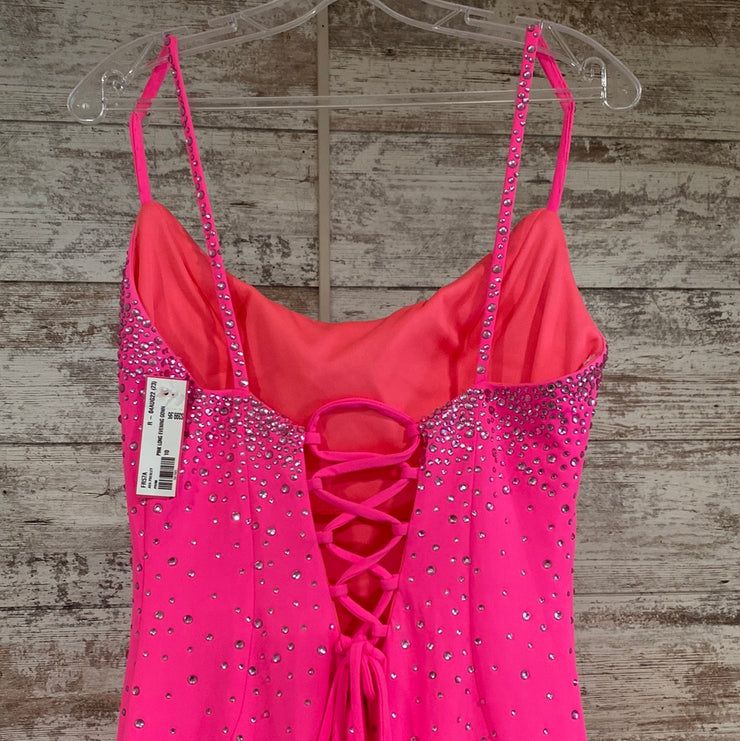 PINK LONG EVENING GOWN