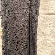 BLACK/SPARKLY LONG DRESS