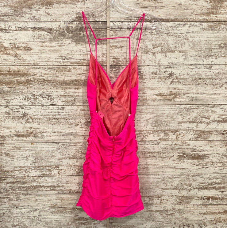 PINK SHORT DRESS $349