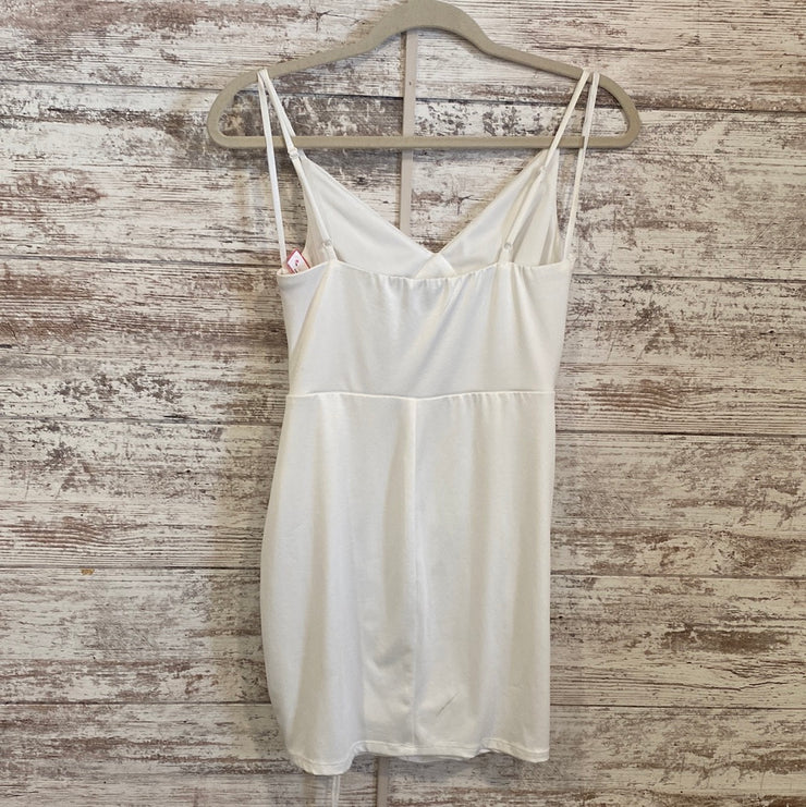 WHITE SHORT DRESS