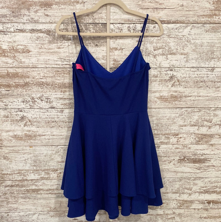 ROYAL BLUE SHORT DRESS