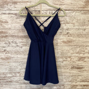 NAVY SHORT DRESS
