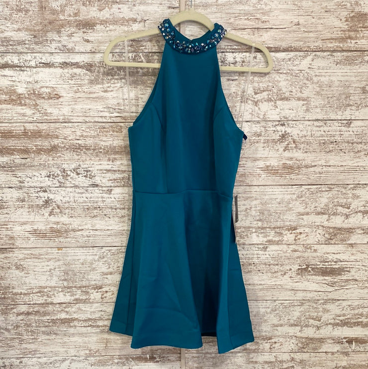 TEAL SHORT DRESS (NEW)