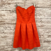 ORANGE SHORT DRESS