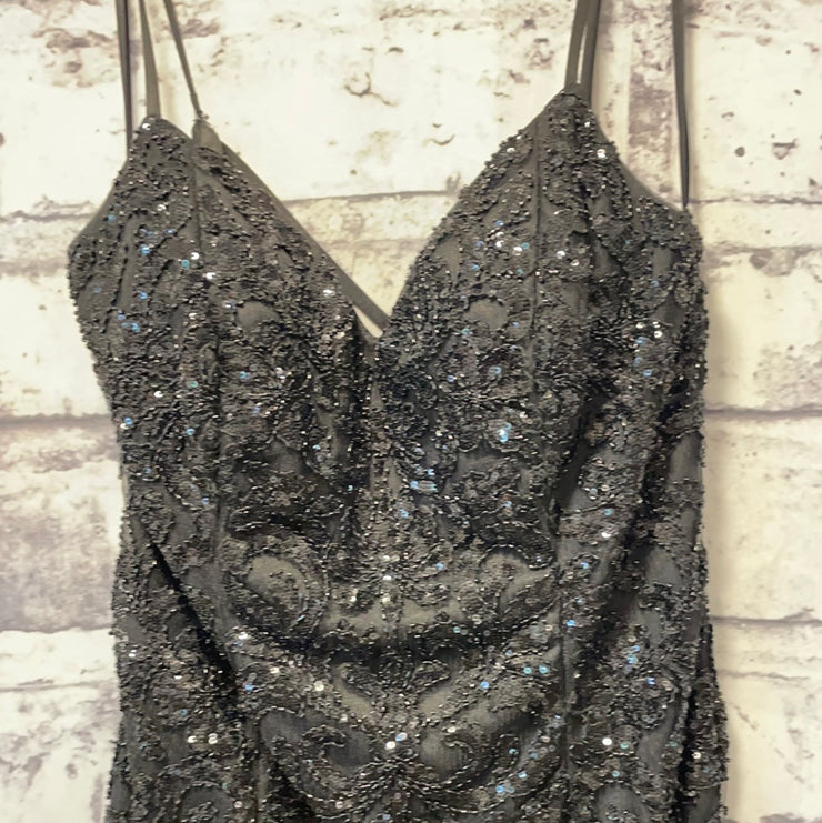 BLACK SPARKLE MERMAID