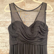 BLACK LONG EVENING GOWN