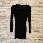 BLACK/SILVER SHORT DRESS