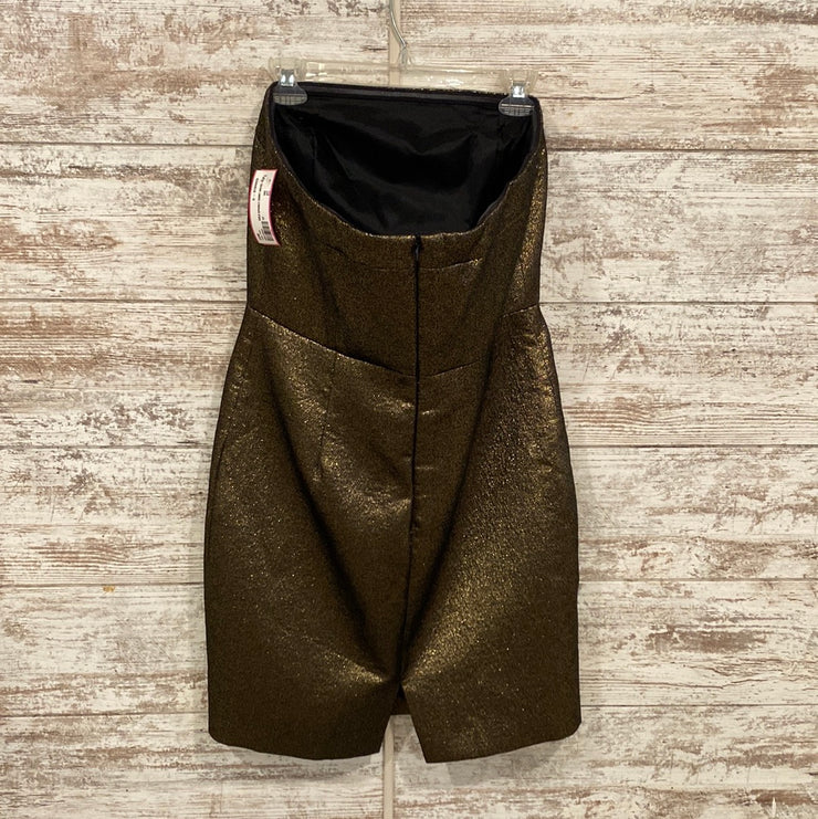 GOLD SPARKLY SHORT DRESS-NEW