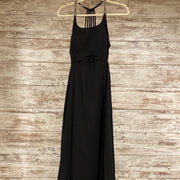 BLACK LONG EVENING GOWN