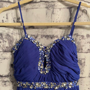 ROYAL BLUE SHORT DRESS