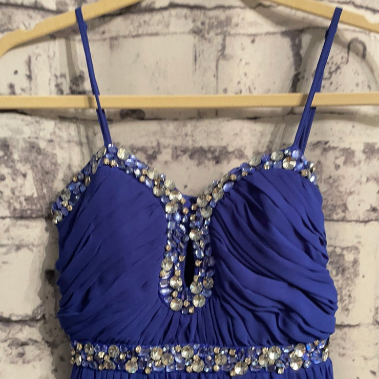 ROYAL BLUE SHORT DRESS