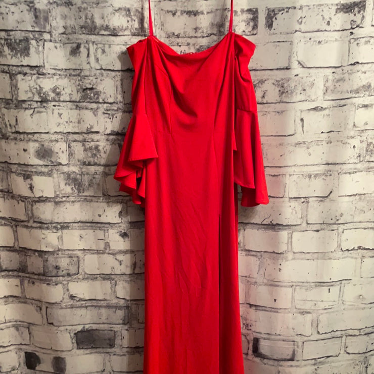 RED LONG EVENING GOWN (NEW)