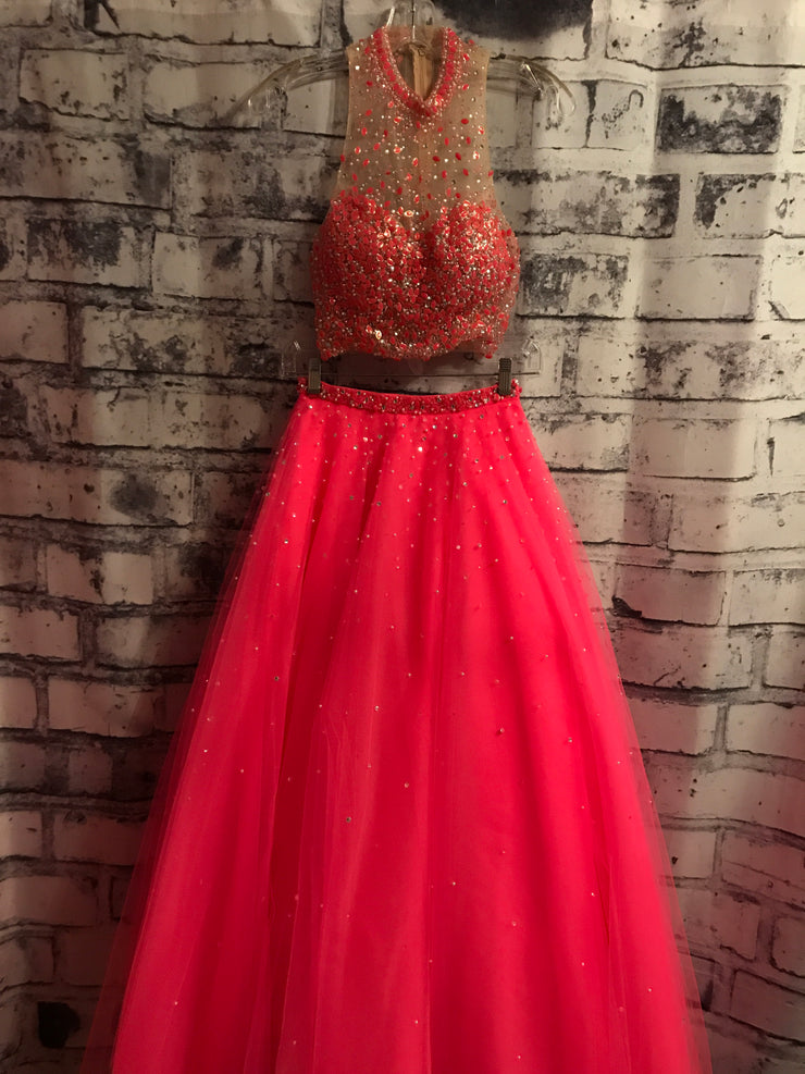 PINK 2 PC. PRINCESS GOWN