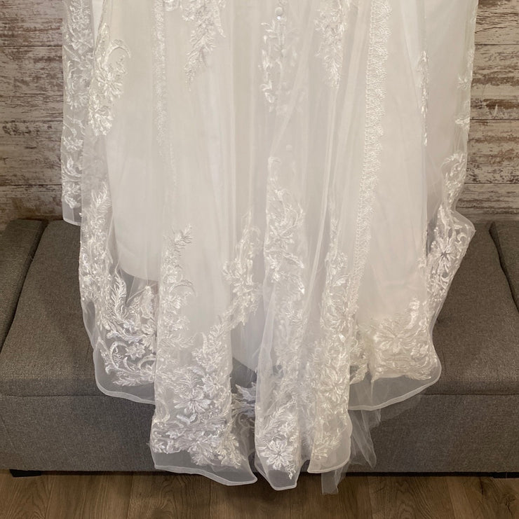 WHITE WEDDING GOWN - NEW $999