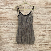 SILVER SEQUN SHORT DRESS (NEW)