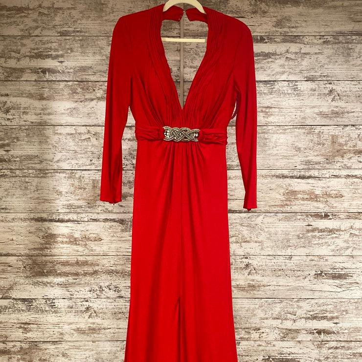 RED LONG EVENING GOWN (NEW)